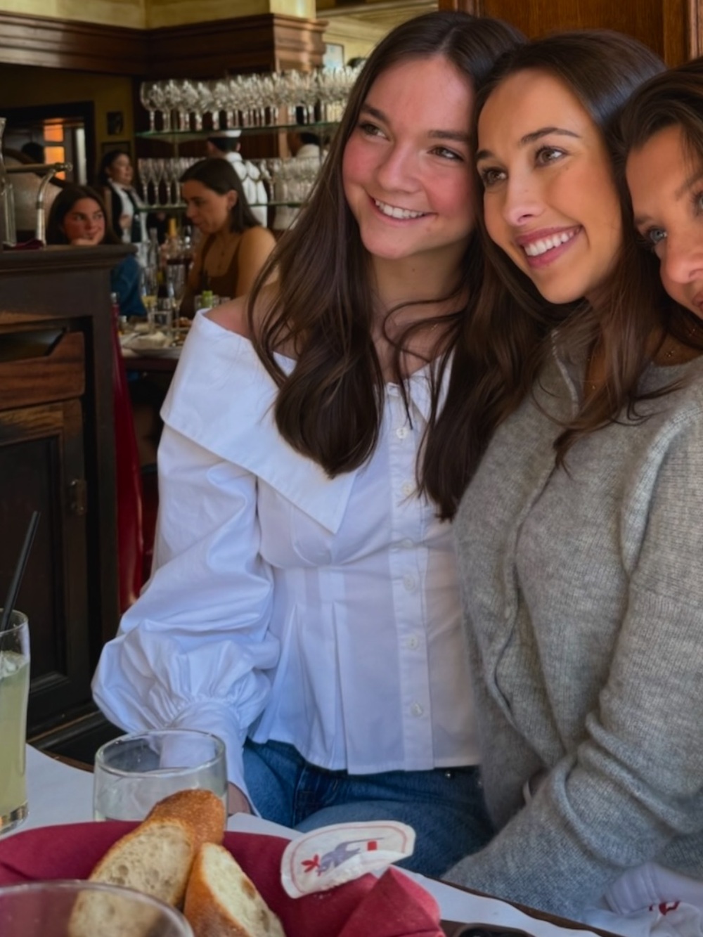 LPA White Off-Shoulder Buttoned Peplum Blouse